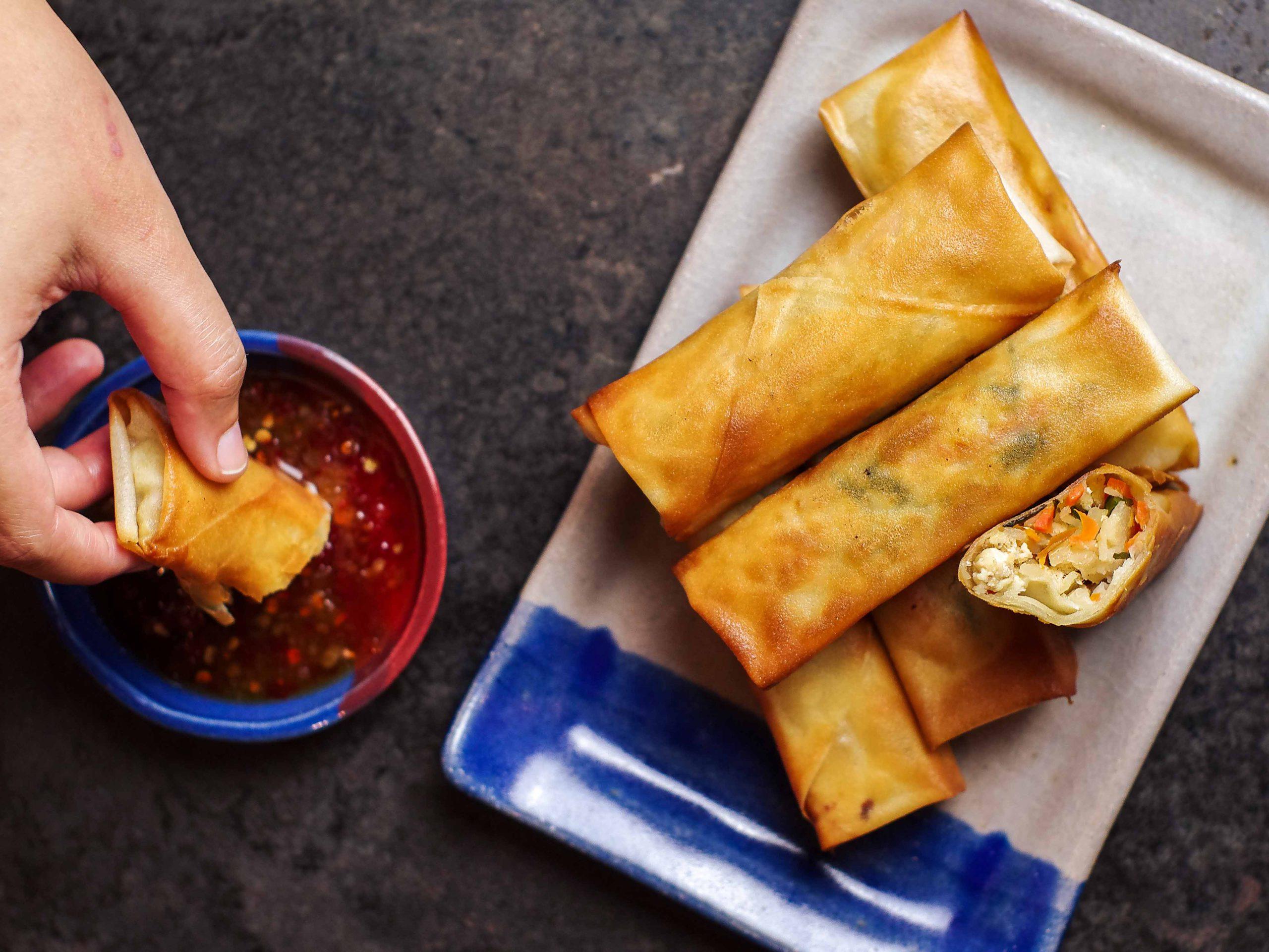 Fried popiah Our take on a classic fried popiah Periuk.my